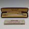 British Vintage Yard O Red Rolled Gold Hexagon Propelled Pencil in Case